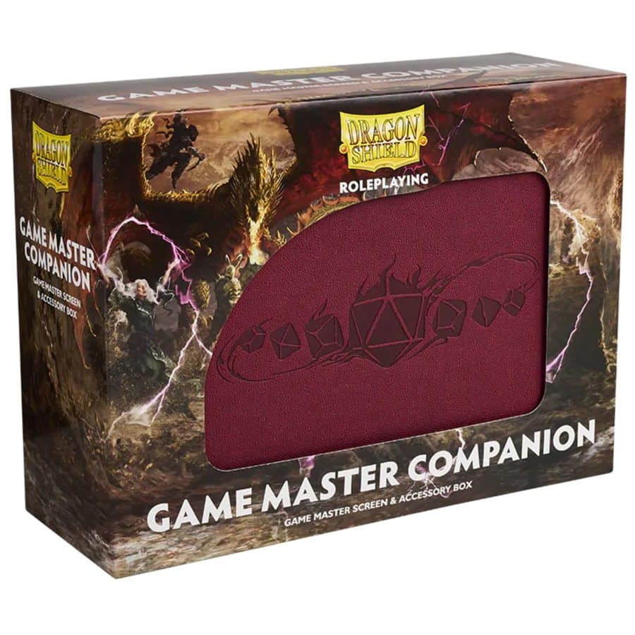Dragon Shield Game Master Companion Blood Red image 0